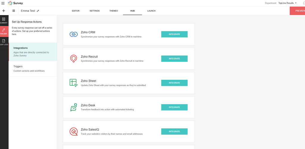 Zoho social analytics and reporting